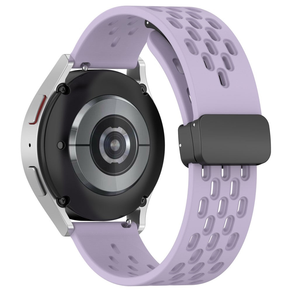 20mm silicone strap for Samsung Galaxy Watch 6 / 5 / 4 - Purple#serie_14
