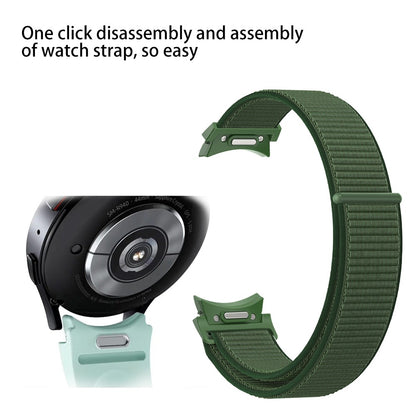 Helt Vildt Cool Nylon Universal Rem passer til Samsung Smartwatch - Pink#serie_4
