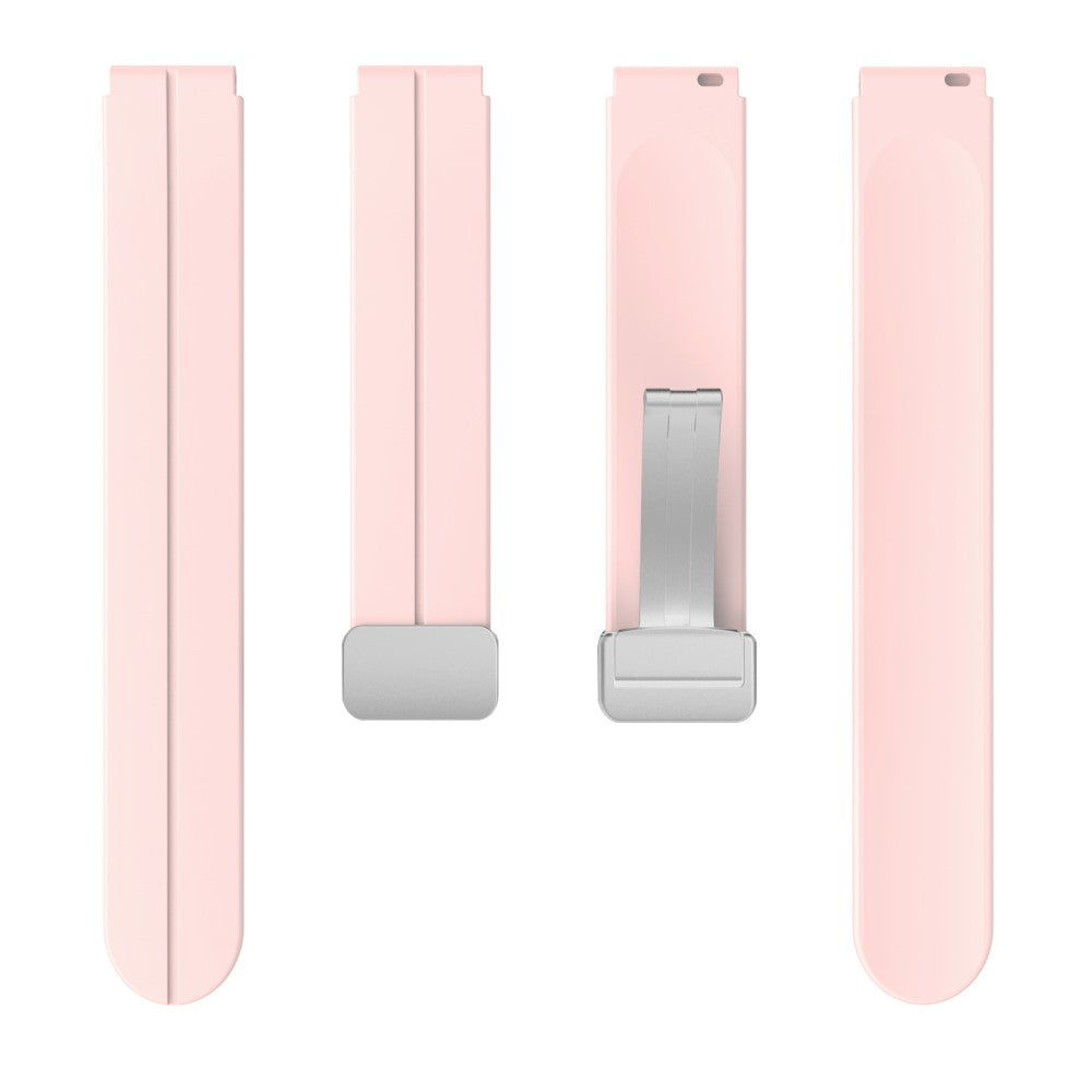 Helt Vildt Komfortabel Silikone Universal Rem passer til Smartwatch - Pink#serie_3