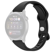 Superflot Silikone Universal Rem passer til Smartwatch - Sort#serie_1