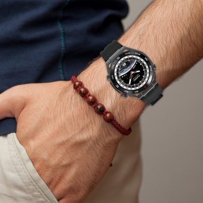 Meget Nydelig Silikone Universal Rem passer til Smartwatch - Rød#serie_2