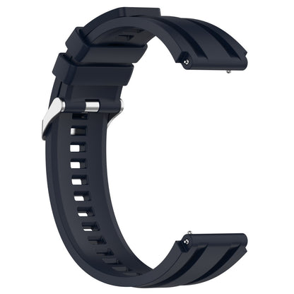 Meget Nydelig Silikone Universal Rem passer til Smartwatch - Blå#serie_7