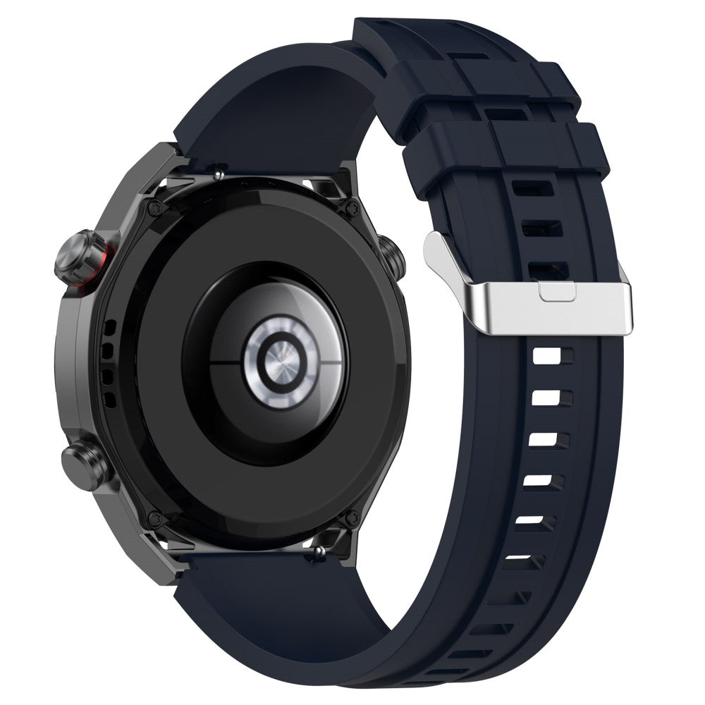 Meget Nydelig Silikone Universal Rem passer til Smartwatch - Blå#serie_7