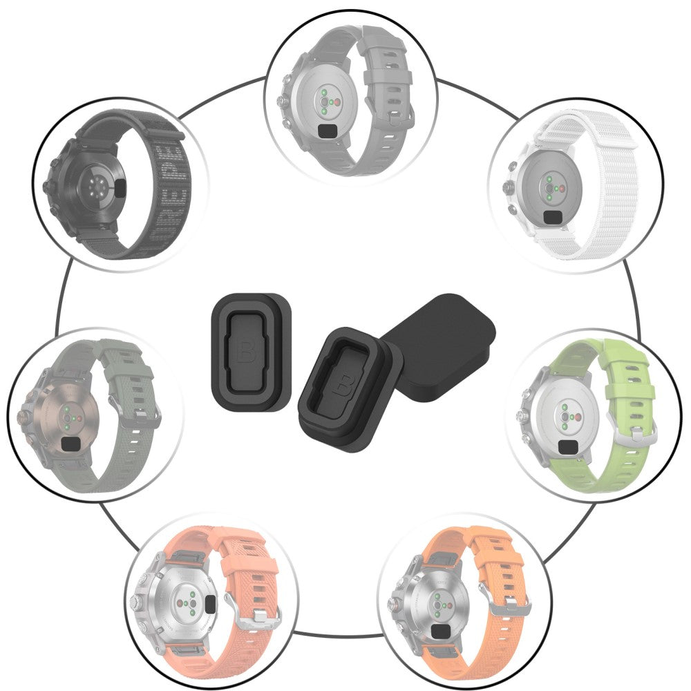 Super Pænt Silikone Cover passer til Coros Smartwatch - Rød#serie_5