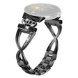 Google Pixel Watch crown adorned rhinestone alloy strap