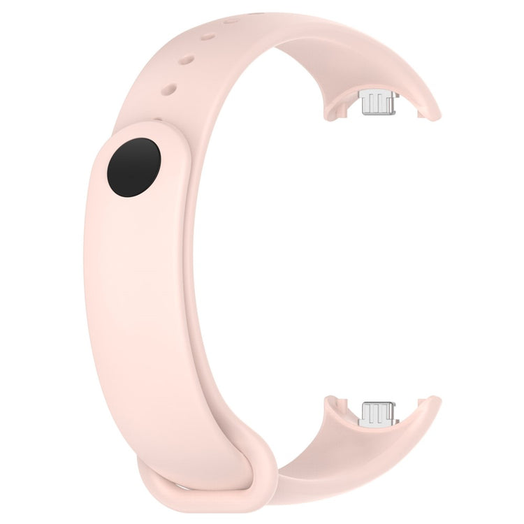 Vildt Flot Silikone Rem passer til Xiaomi Smart Band 8 - Pink#serie_10
