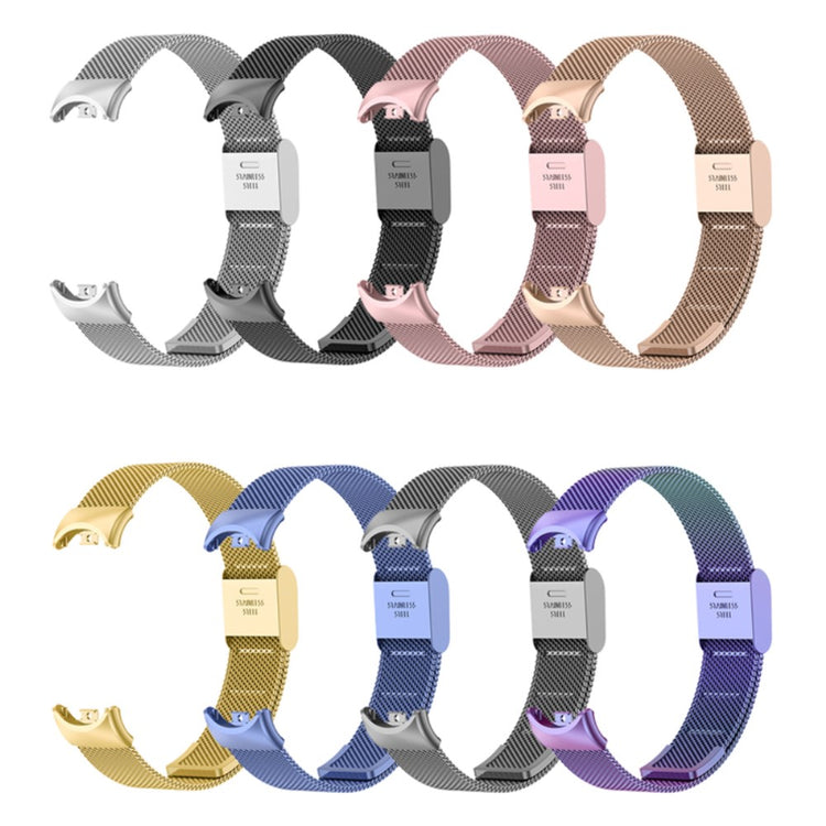 Meget Elegant Metal Rem passer til Xiaomi Smart Band 8 - Sølv#serie_8