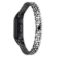 Xiaomi Smart Band 8 rhinestone décor stainless steel strap