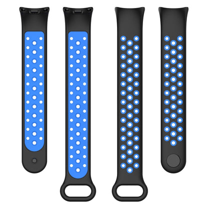 Mega Elegant Silikone Rem passer til Xiaomi Smart Band 8 - Blå#serie_3
