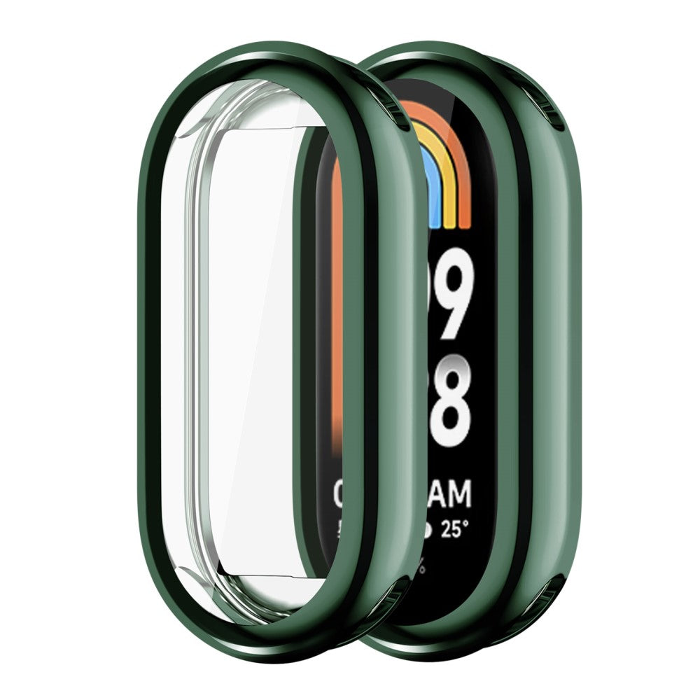 Godt Silikone Cover passer til Xiaomi Smart Band 8 - Grøn#serie_5
