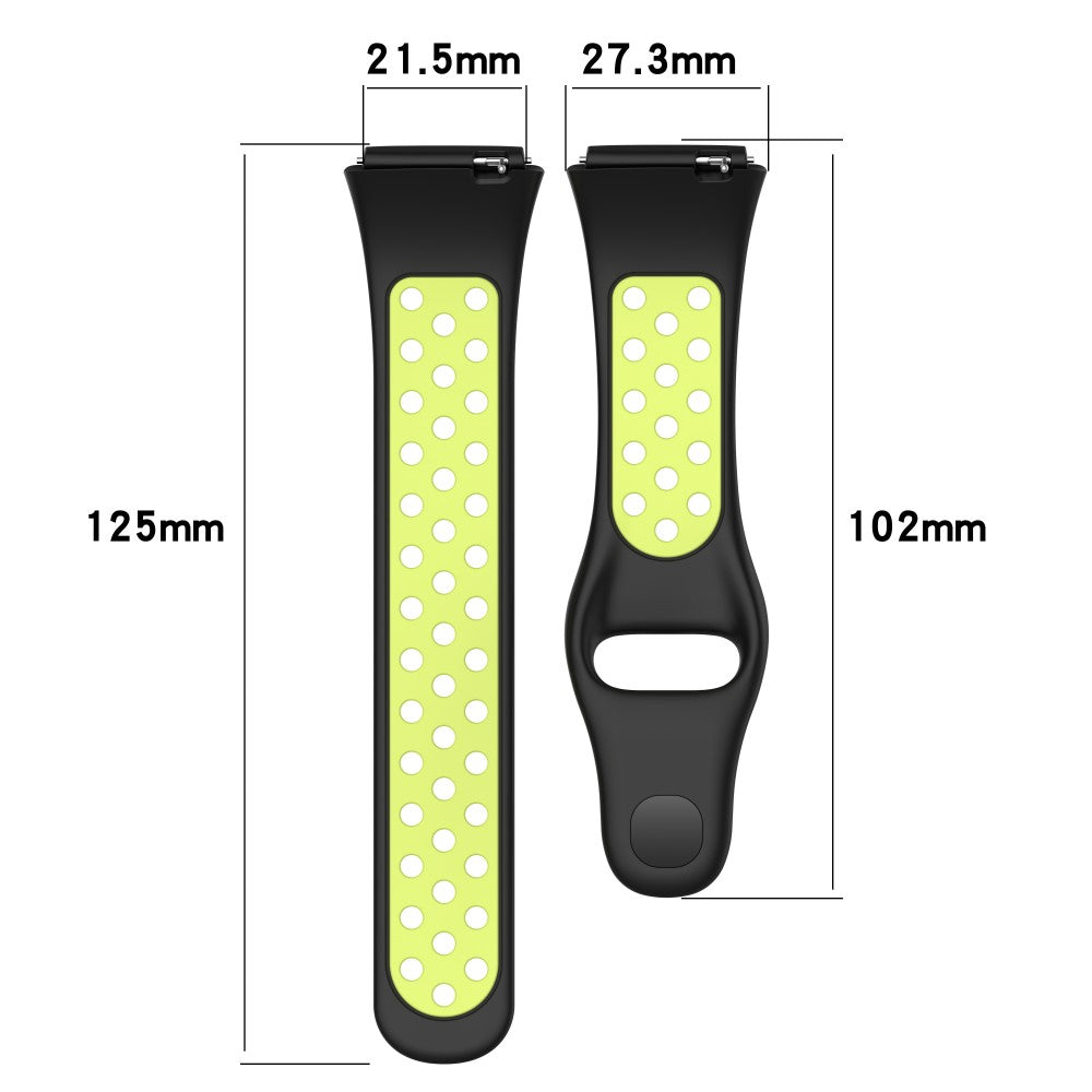 Mega Komfortabel Silikone Universal Rem passer til Xiaomi Smartwatch - Rød#serie_6