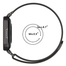 Milanese stainless steel strap for Xiaomi Redmi Watch 3 Active / Lite 3 - Black#serie_1