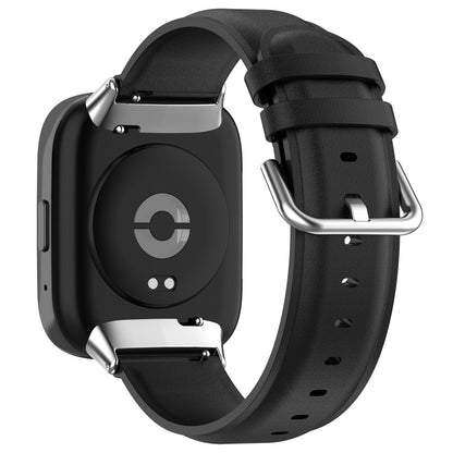 Xiaomi Redmi Watch 3 Active / Lite 3 Genuine leather strap with connector - Black#serie_1