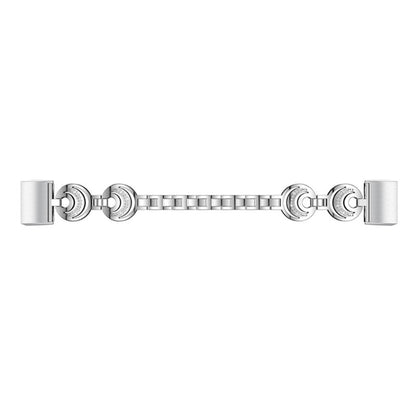 Flot Metal Universal Rem passer til Fitbit Charge 3 / Fitbit Charge 4 - Sølv#serie_4