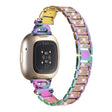 Absolut Stark Fitbit Sense / Fitbit Versa 3 Metall Und Strass Armband
