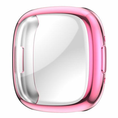 Super Godt Silikone Cover til Fitbit Versa 4 - Pink#serie_4