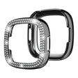 Morbido Fitbit Sense 2 / Fitbit Versa 4 Strass e Silicone / TPU Cover