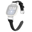 Fantastico Fitbit Smartwatch Vera Pelle E Strass Universali Cinturino
