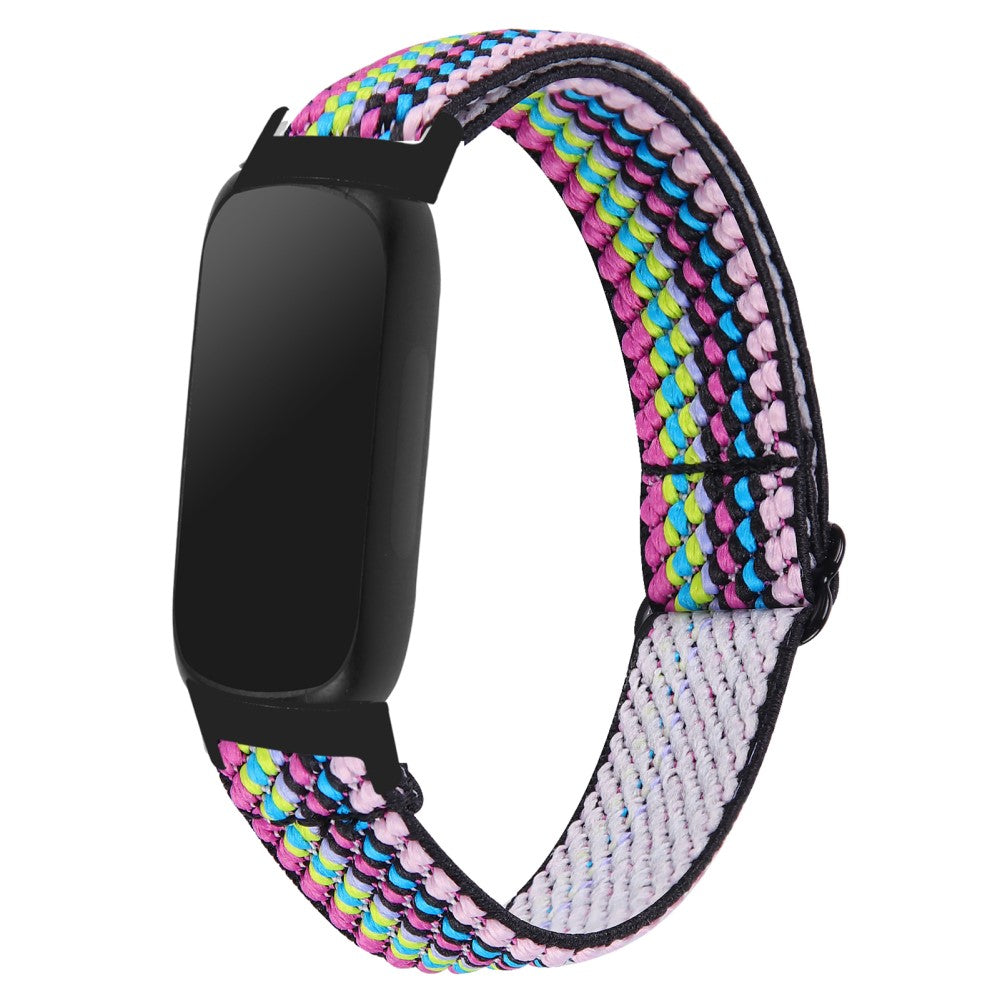 Fantastisk Metal Og Nylon Rem passer til Fitbit Inspire 3 - Flerfarvet#serie_3