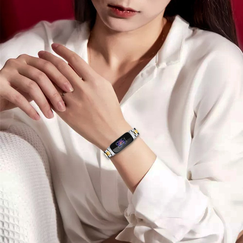 Fantastisk Metal Rem passer til Fitbit Inspire 3 - Guld#serie_2