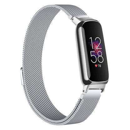 Helt Vildt Fed Metal Rem passer til Fitbit Inspire 3 - Sølv#serie_023