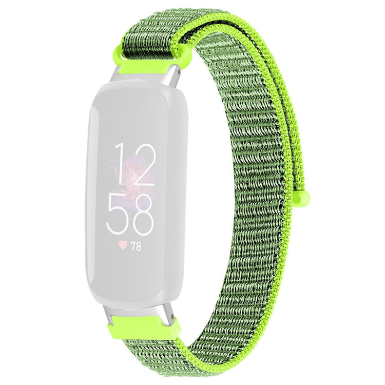 Helt Vildt Skøn Nylon Rem passer til Fitbit Inspire 3 - Gul#serie_7