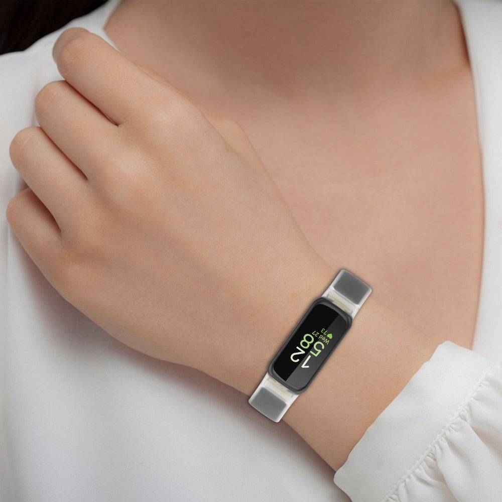 Holdbart Silikone Rem passer til Fitbit Inspire 3 - Grøn#serie_4