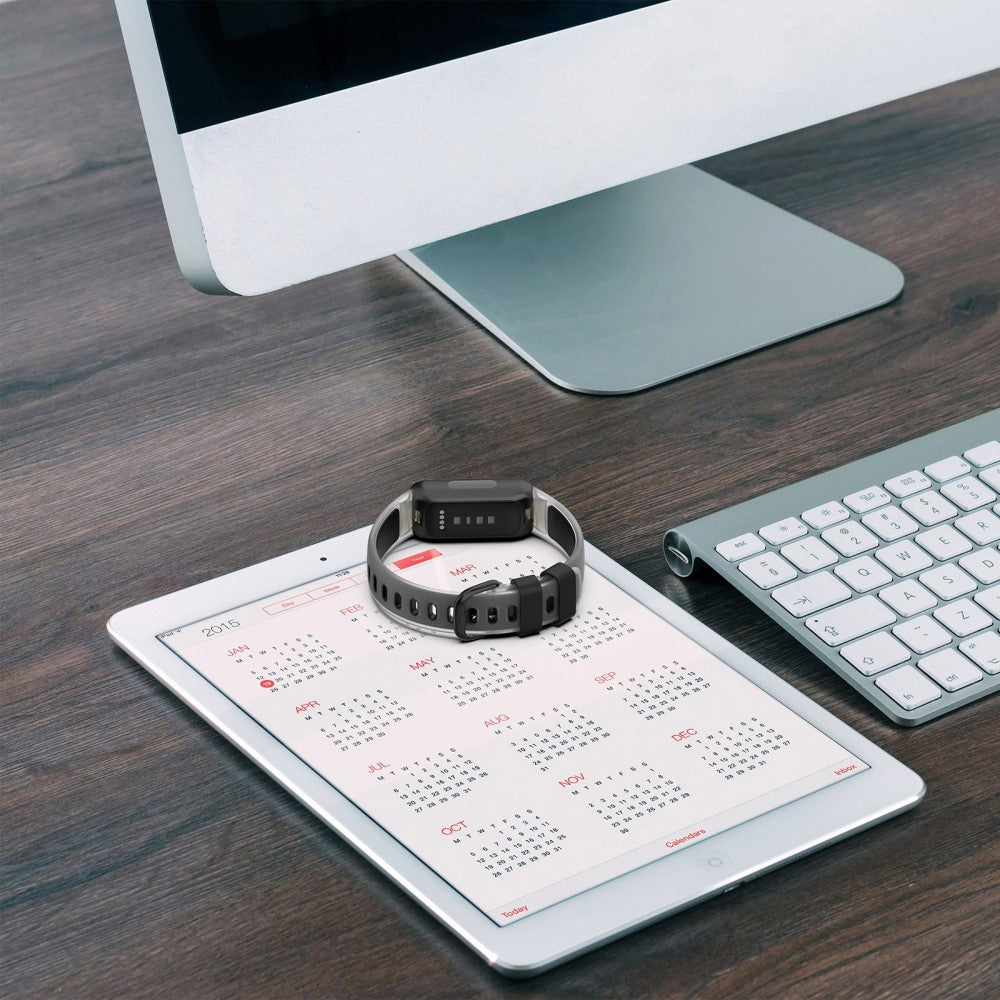 Holdbart Silikone Rem passer til Fitbit Inspire 3 - Grøn#serie_4