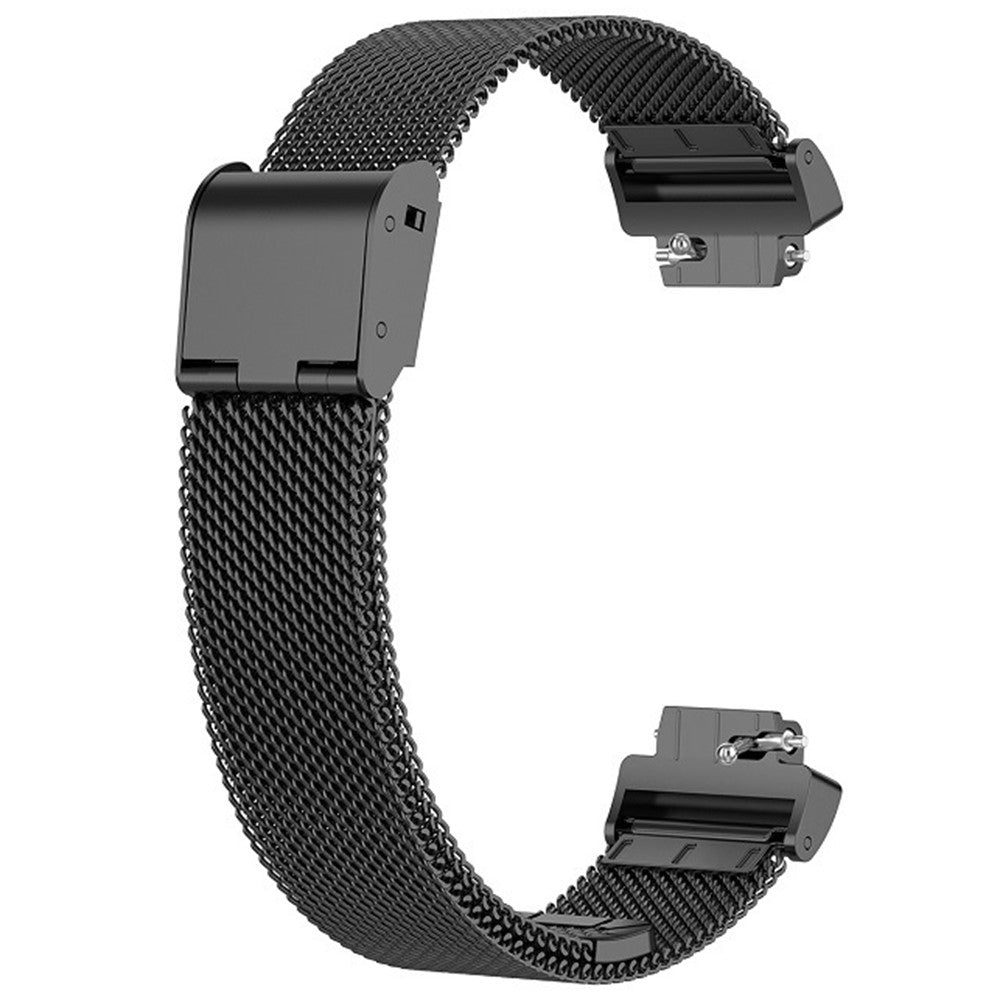 Helt Vildt Flot Metal Rem passer til Fitbit Inspire 3 - Sort#serie_1