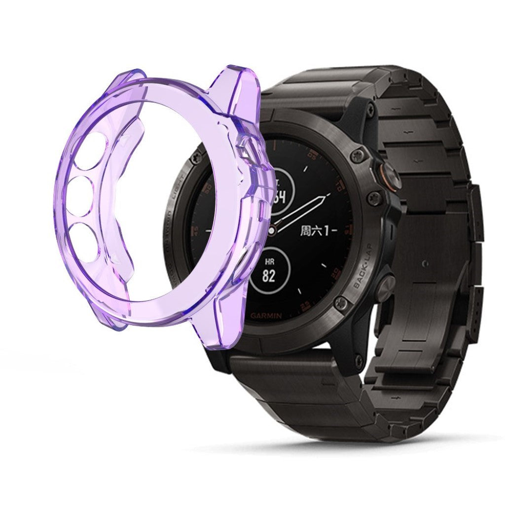 Meget Fint Garmin Fenix 5 Silikone Cover - Lilla#serie_6