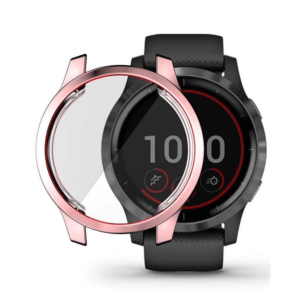Mega Godt Silikone Cover til Garmin Venu 2 / Garmin Vivoactive 4 - Pink#serie_2