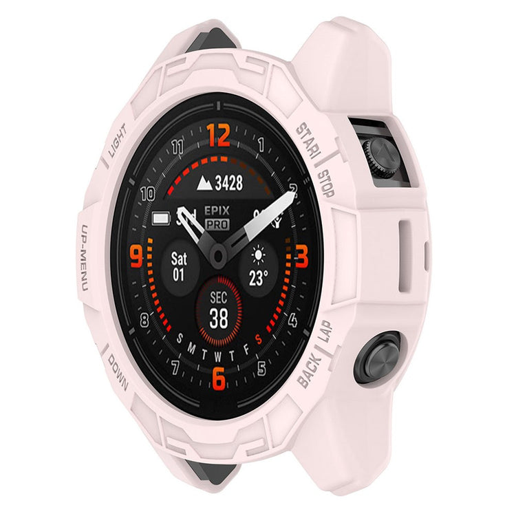 HAT PRINCE Garmin Fenix 7S / 7S Pro / Epix Pro (Gen 2) 42mm hollow cover - Pink#serie_5