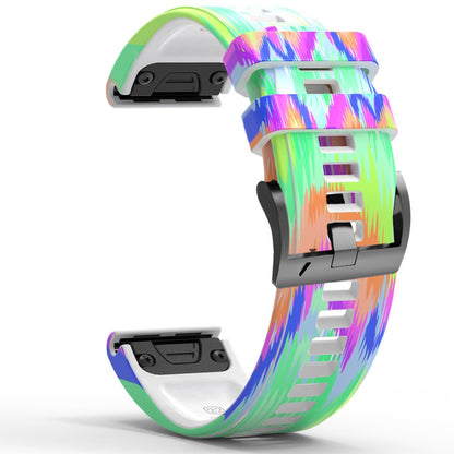 Mega Pænt Silikone Universal Rem passer til Smartwatch - Flerfarvet#serie_2