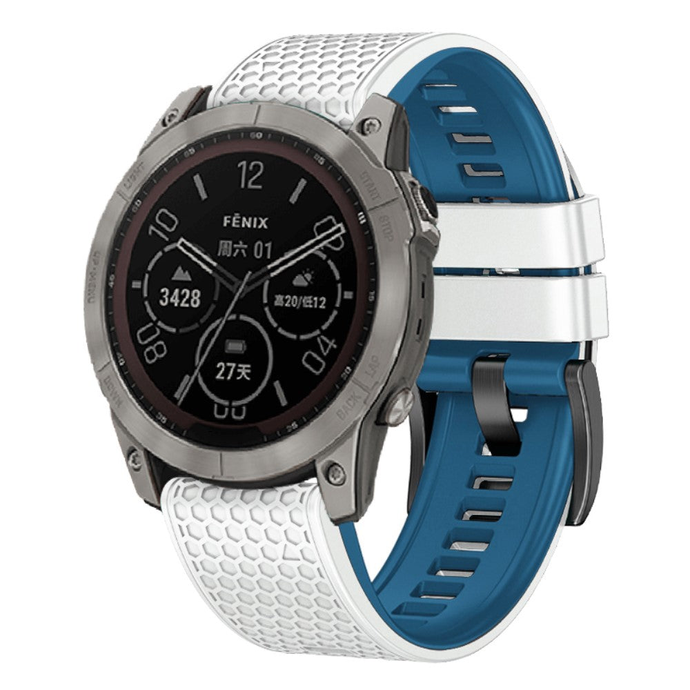 Super Fint Silikone Universal Rem passer til Smartwatch - Blå#serie_2