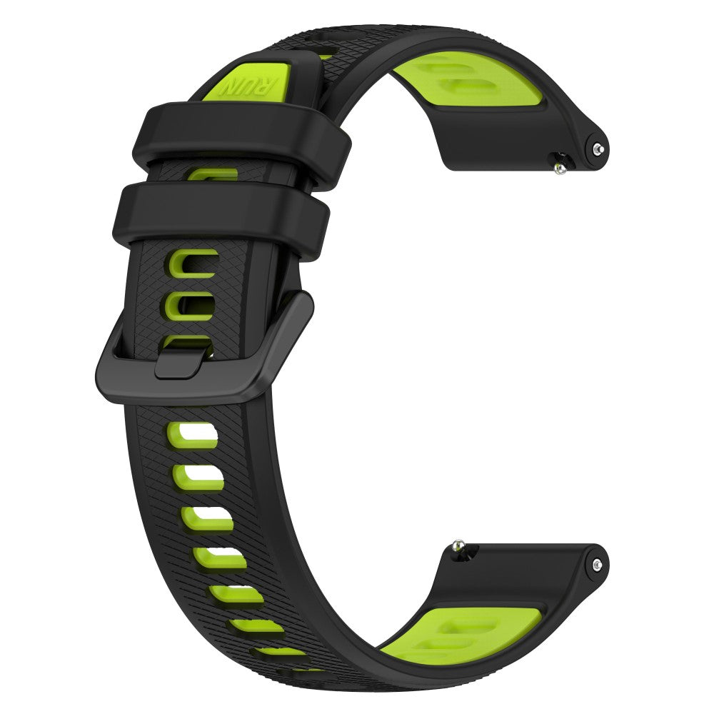 Mega Cool Silikone Rem passer til Garmin Forerunner 265S - Grøn#serie_9