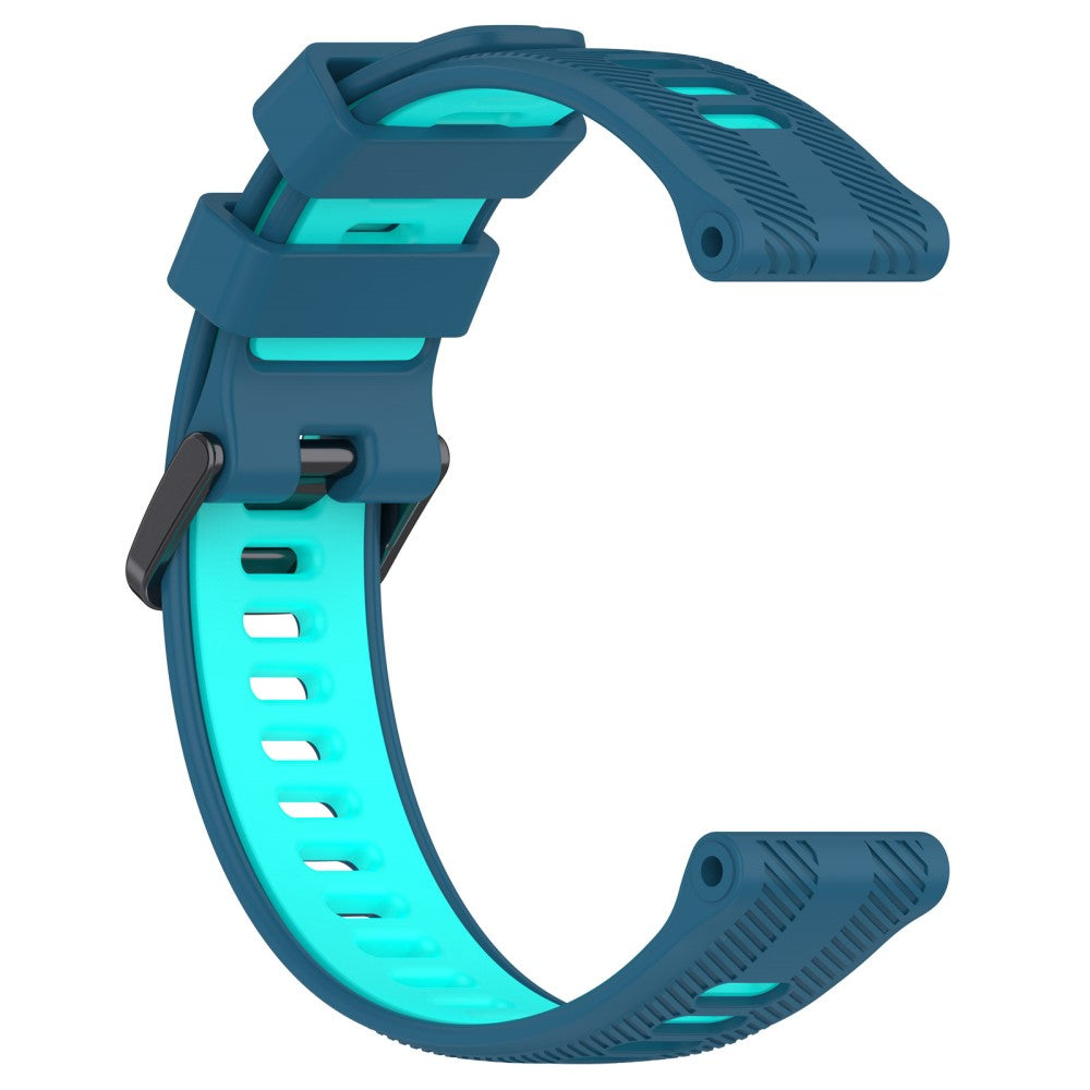 Super Slidstærk Silikone Universal Rem passer til Smartwatch - Blå#serie_10