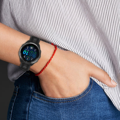 Super Slidstærk Silikone Universal Rem passer til Smartwatch - Rød#serie_5