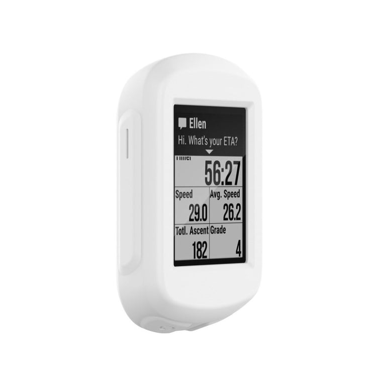 Super Flot Garmin Edge 130 Silikone Cover - Hvid#serie_1