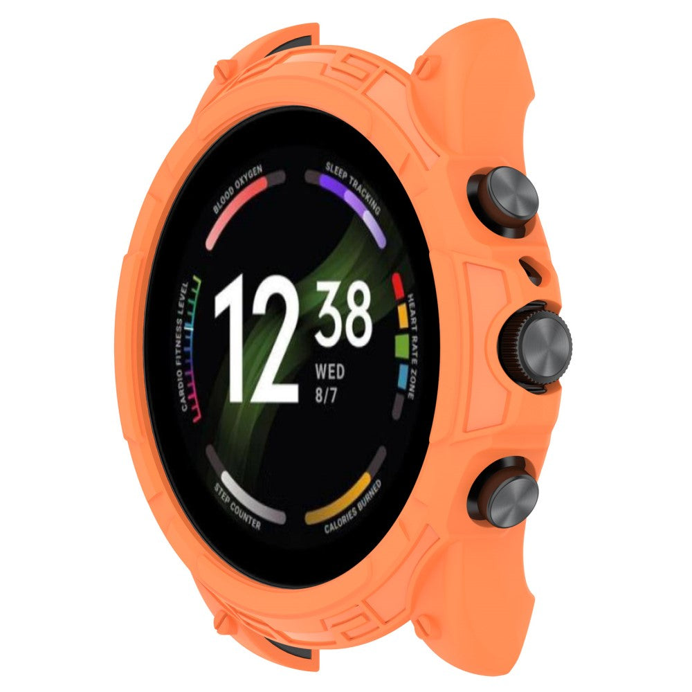 Beskyttende Silikone Cover til Fossil Gen 6 - Orange#serie_4