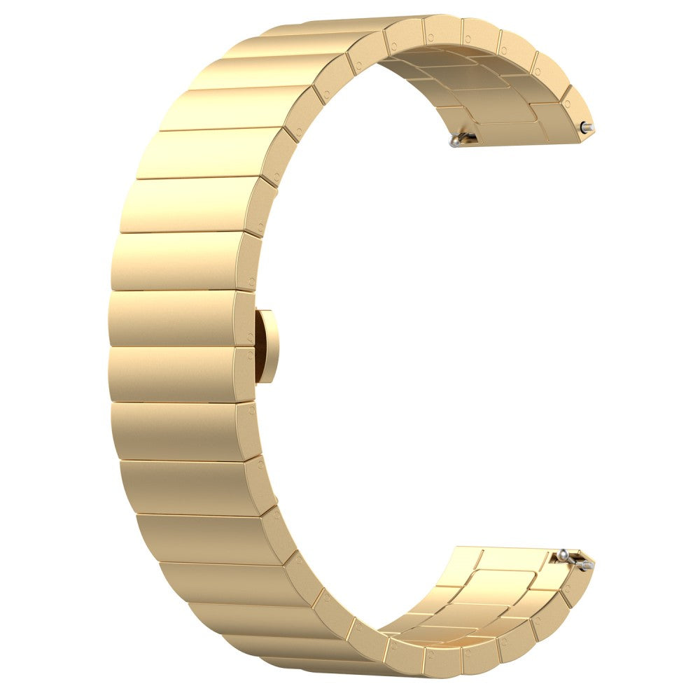 Meget Smuk Metal Universal Rem passer til Honor Smartwatch - Guld#serie_3