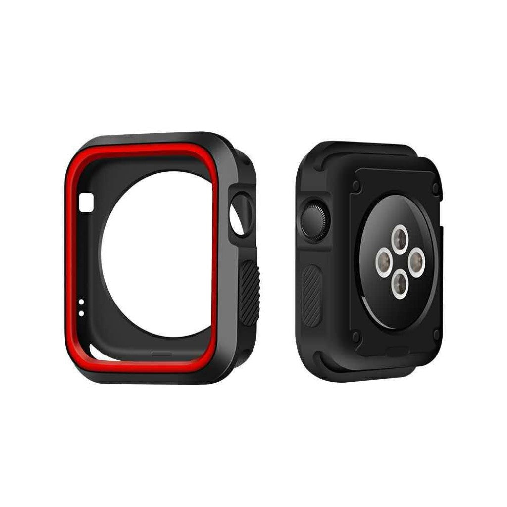 Godt Apple Watch Series 1-3 38mm Silikone Cover - Rød#serie_4