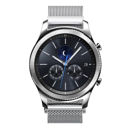 Tidsløst Samsung Gear S3 Metal Rem - Sølv#serie_3