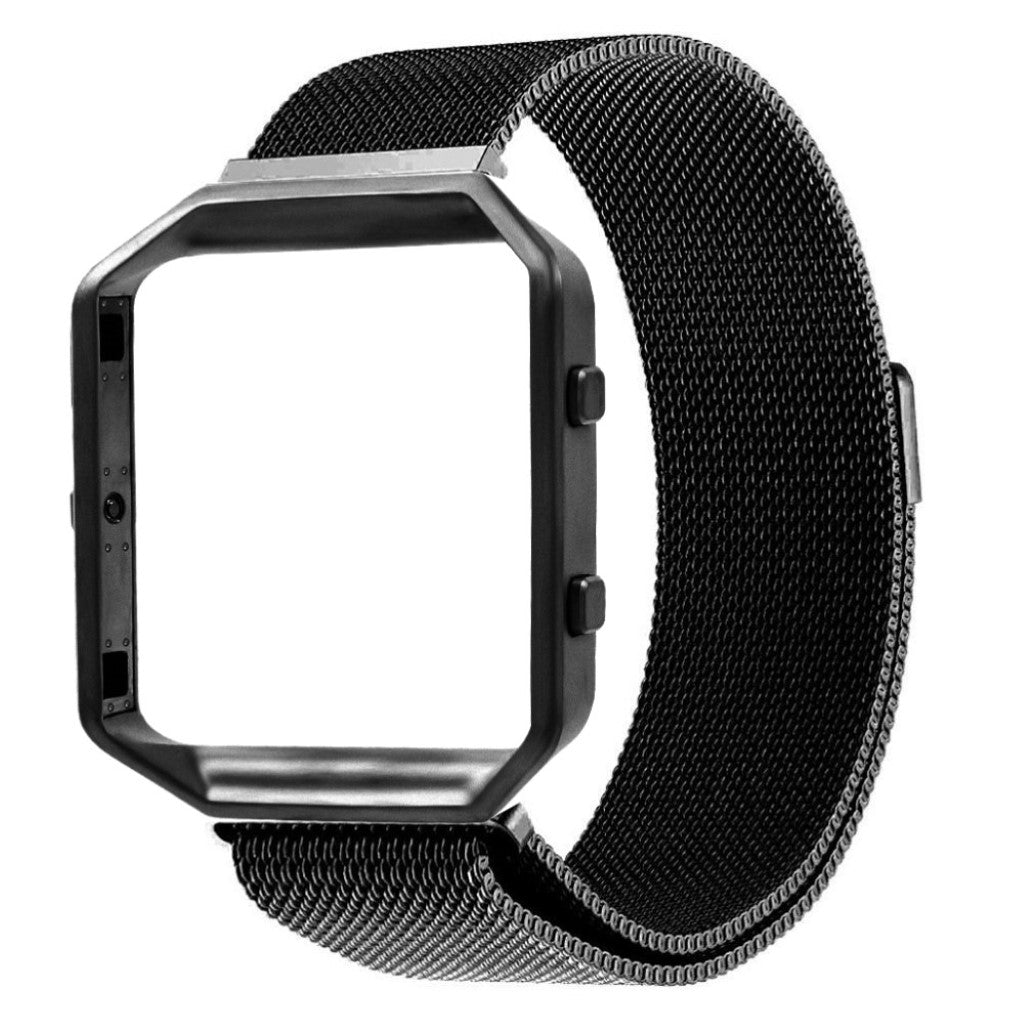 Super kønt Fitbit Blaze Metal Rem - Sort#serie_10