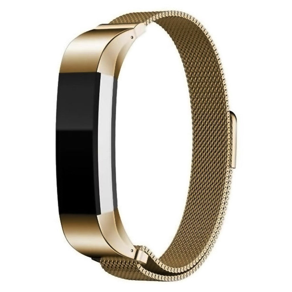 Super fint Fitbit Alta HR Metal Rem - Guld#serie_3