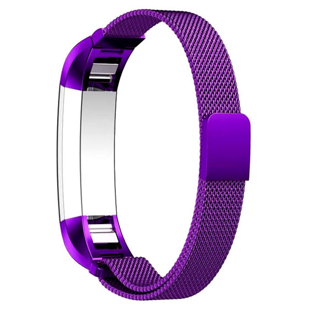 Super fint Fitbit Alta HR Metal Rem - Lilla#serie_4