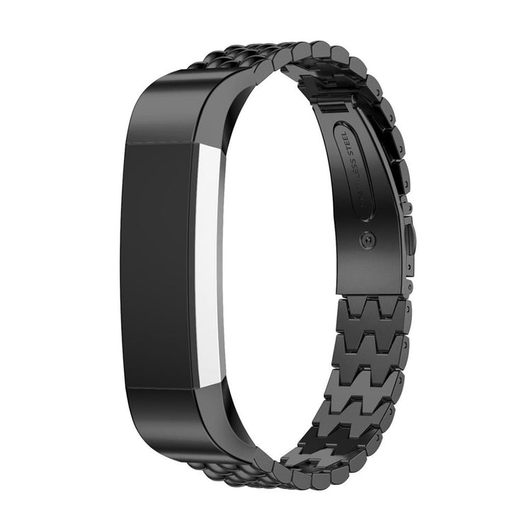 Vildt skøn Fitbit Alta HR Metal Rem - Sort#serie_4