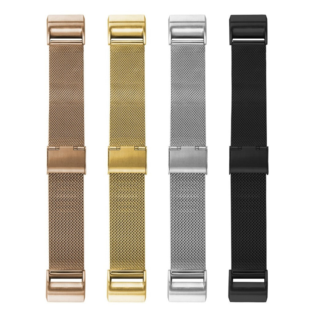 Rigtigt pænt Fitbit Charge 2 Metal Rem - Sort#serie_4