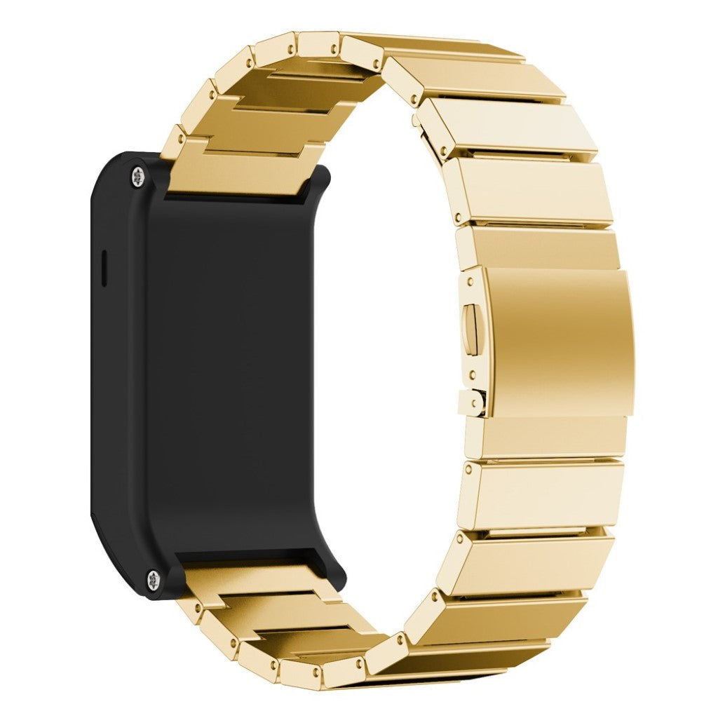 Vildt hårdfør Garmin Vivoactive HR Metal Rem - Guld#serie_1