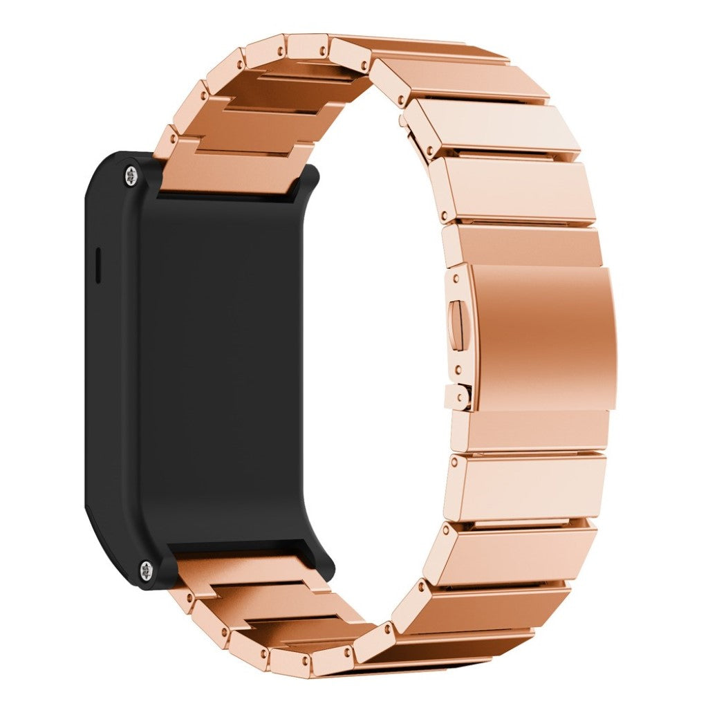 Vildt hårdfør Garmin Vivoactive HR Metal Rem - Pink#serie_2