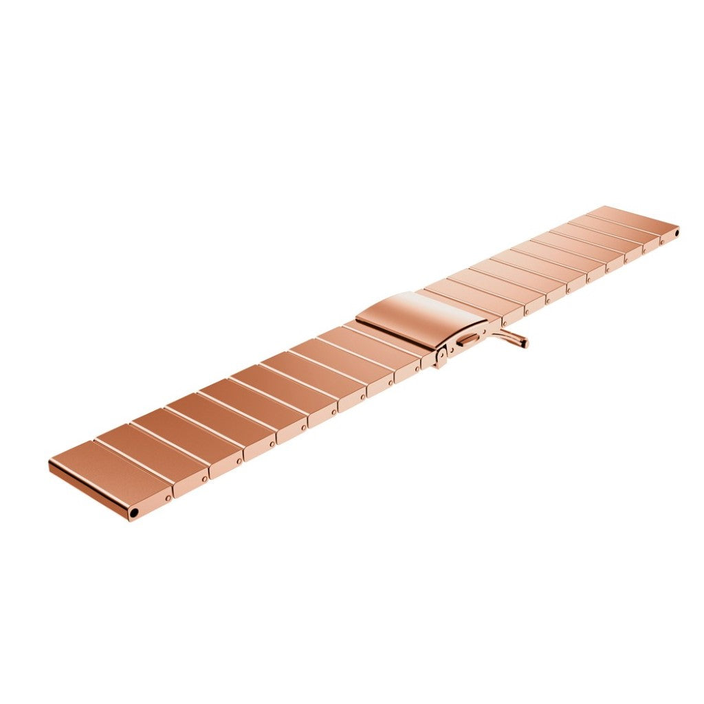 Vildt hårdfør Garmin Vivoactive HR Metal Rem - Pink#serie_2